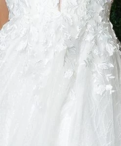 3D Floral Bridal Gown By Nox Anabel JR930