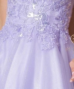 Embroidered Short V-Neck Dress By Nox Anabel E777 New 17 Embroidered Short V-Neck Dress By Nox Anabel E777 New