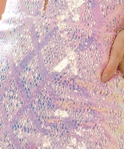 Short V-Neck Sequin Dress By Nox Anabel R755 New 15 Short V-Neck Sequin Dress By Nox Anabel R755 New