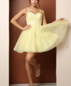 Short Embroidered Glitter Dress By Nox Anabel T744 New 16 Short Embroidered Glitter Dress By Nox Anabel T744 New