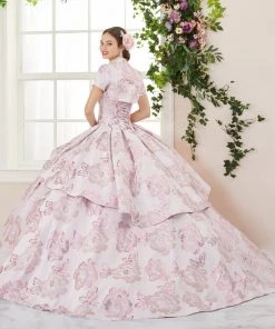 Quinceañera 2 Piece Floral Print Quinceanera Dress By House Of Wu 26967 22 Quinceañera 2 Piece Floral Print Quinceanera Dress By House Of Wu 26967