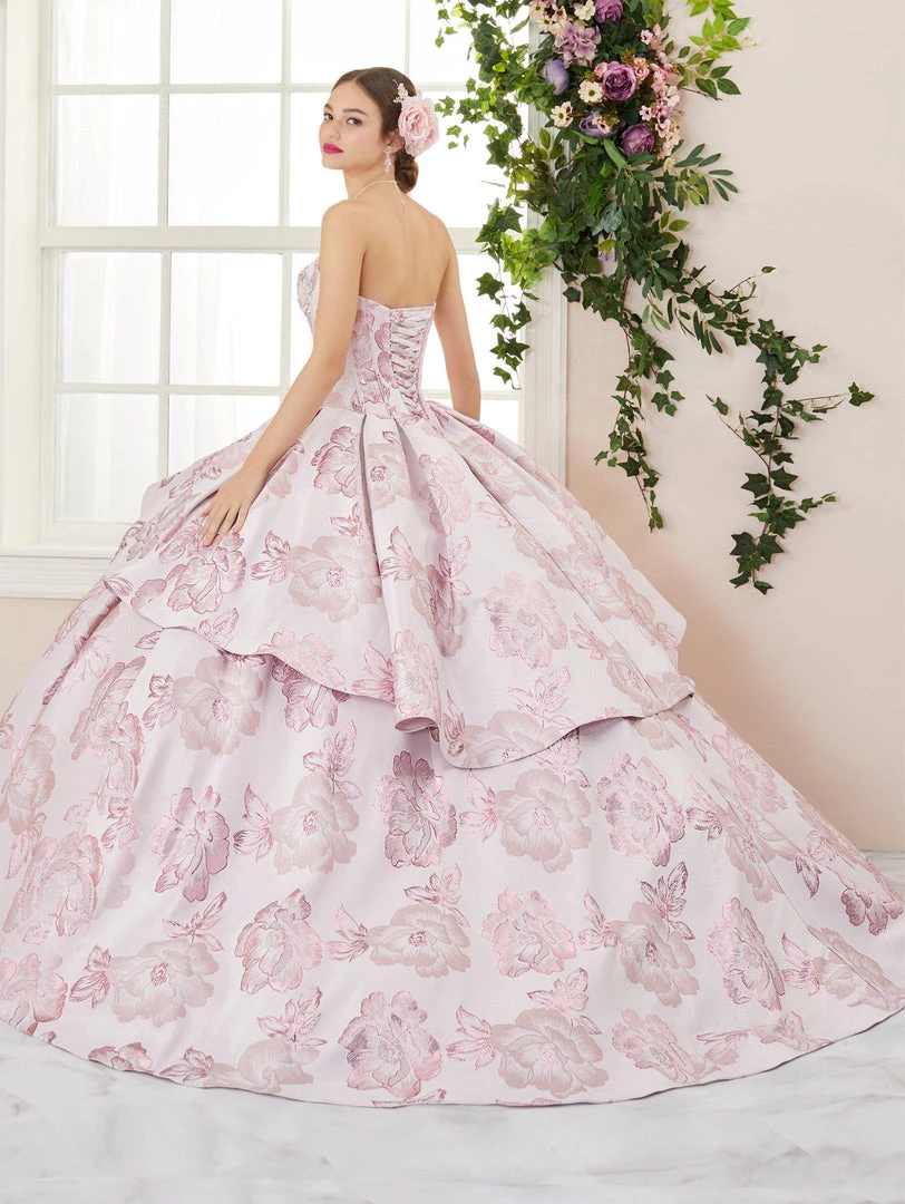 Quinceañera 2 Piece Floral Print Quinceanera Dress By House Of Wu 26967 5 Quinceañera 2 Piece Floral Print Quinceanera Dress By House Of Wu 26967