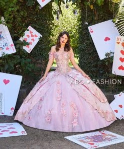 Ragazza Fashion Quinceañera 2 Piece Floral Quinceanera Dress By Ragazza D50-550