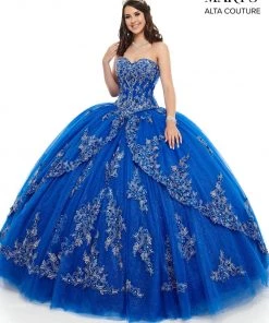 Mary's Bridal 2 Piece Strapless Quinceanera Dress By Alta Couture MQ3042 Quinceañera 20 Mary's Bridal 2 Piece Strapless Quinceanera Dress By Alta Couture MQ3042 Quinceañera