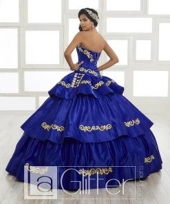 LA Glitter By House Of Wu 3-Piece Tiered Charro Dress By House Of Wu LA Glitter 24022