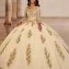3/4 Sleeve Quinceanera Dress By Mary's Bridal MQ1093