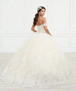 Quinceañera 3D Applique Quinceanera Dress By House Of Wu 26975