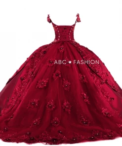 Ragazza Fashion Quinceañera 2 Piece Floral Quinceanera Dress By Ragazza D50-550