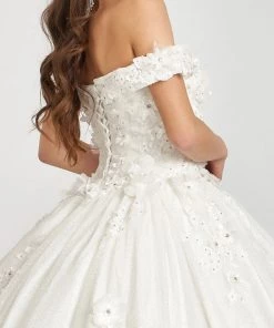 3D Floral Glitter Ball Gown By Elizabeth K GL1971 27 3D Floral Glitter Ball Gown By Elizabeth K GL1971