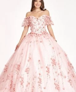 3D Floral Off Shoulder Ball Gown By Elizabeth K GL1975 37 3D Floral Off Shoulder Ball Gown By Elizabeth K GL1975