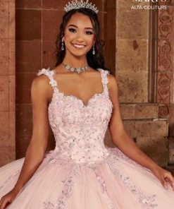 Mary's Bridal 3D Floral Quinceanera Dress By Alta Couture MQ3069 Quinceañera