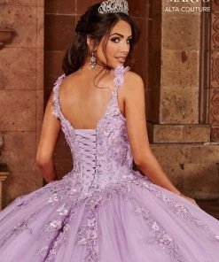 Mary's Bridal 3D Floral Quinceanera Dress By Alta Couture MQ3069 Quinceañera