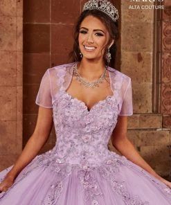 Mary's Bridal 3D Floral Quinceanera Dress By Alta Couture MQ3069 Quinceañera