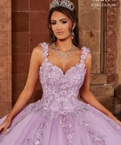 Mary's Bridal 3D Floral Quinceanera Dress By Alta Couture MQ3069 Quinceañera