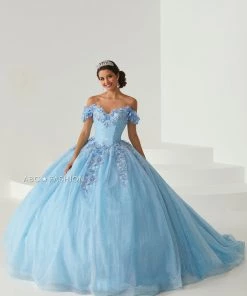 House Of Wu Fiesta Gowns 3D Floral Quinceanera Dress By Fiesta Gowns 56443 Quinceañera 17 House Of Wu Fiesta Gowns 3D Floral Quinceanera Dress By Fiesta Gowns 56443 Quinceañera