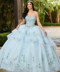 Quinceañera 3D Floral Quinceanera Dress By Mary's Bridal MQ2124