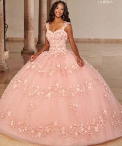 3D Floral Quinceanera Dress By Mary's Bridal MQ2145 Quinceañera