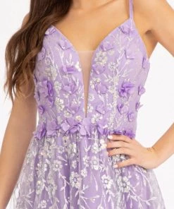 3D Floral Short Glitter Print Dress By Elizabeth K GS1998 Prom 20 3D Floral Short Glitter Print Dress By Elizabeth K GS1998 Prom