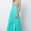Prom Beaded Long Strapless Dress By Juliet 553