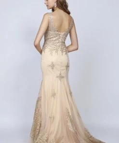 Prom Lace Applique Sleeveless Mermaid Dress By Juliet 654 10 Prom Lace Applique Sleeveless Mermaid Dress By Juliet 654