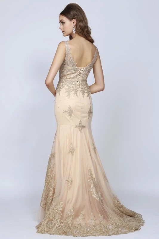 Prom Lace Applique Sleeveless Mermaid Dress By Juliet 654 6 Prom Lace Applique Sleeveless Mermaid Dress By Juliet 654