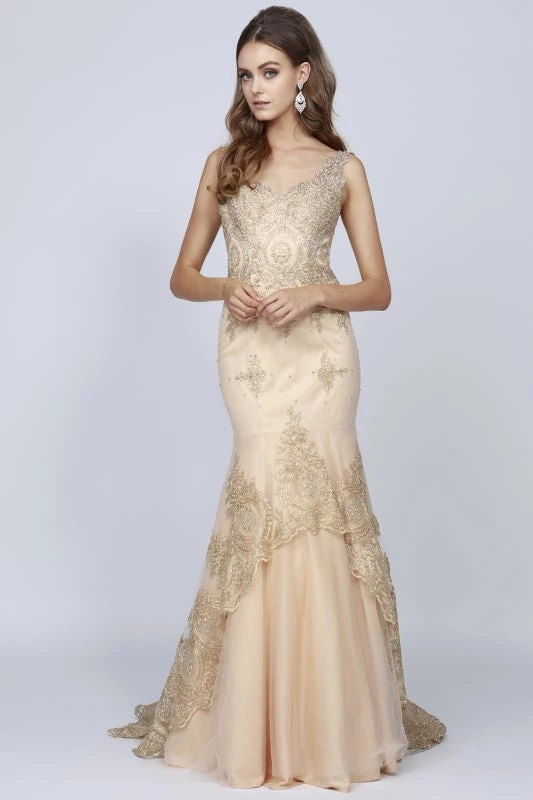 Prom Lace Applique Sleeveless Mermaid Dress By Juliet 654 5 Prom Lace Applique Sleeveless Mermaid Dress By Juliet 654