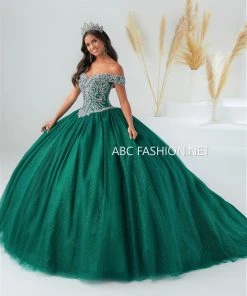 House Of Wu Fiesta Gowns Quinceañera Off Shoulder Quinceanera Dress By Fiesta Gowns 56446