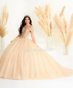 House Of Wu Fiesta Gowns Quinceañera Off Shoulder Quinceanera Dress By Fiesta Gowns 56446