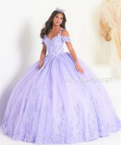 House Of Wu Fiesta Gowns Quinceañera Cold Shoulder Quinceanera Dress By Fiesta Gowns 56449