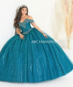 House Of Wu Fiesta Gowns Off Shoulder Quinceanera Dress By Fiesta Gowns 56451 Quinceañera