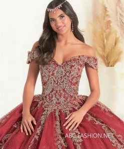 House Of Wu Fiesta Gowns Off Shoulder Quinceanera Dress By Fiesta Gowns 56453 Quinceañera