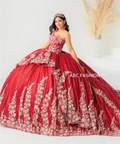 Quinceañera Hooded Cape Quinceanera Dress By House Of Wu 26020C