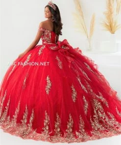 Off Shoulder Quinceanera Dress By House Of Wu 26026