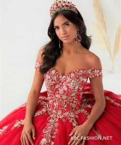 Off Shoulder Quinceanera Dress By House Of Wu 26026