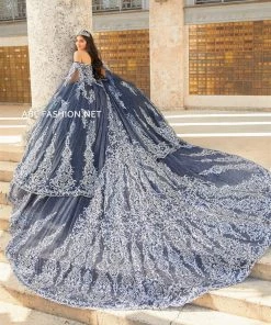 Glitter Quinceanera Dress By House Of Wu 26030
