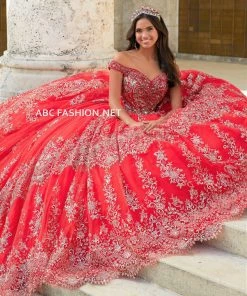Off Shoulder Quinceanera Dress By House Of Wu 26031
