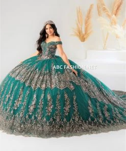 Off Shoulder Quinceanera Dress By House Of Wu 26031