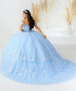 Off Shoulder Quinceanera Dress By House Of Wu 26037