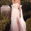 A-line Corset Wedding Gown By Cinderella Divine CD964W