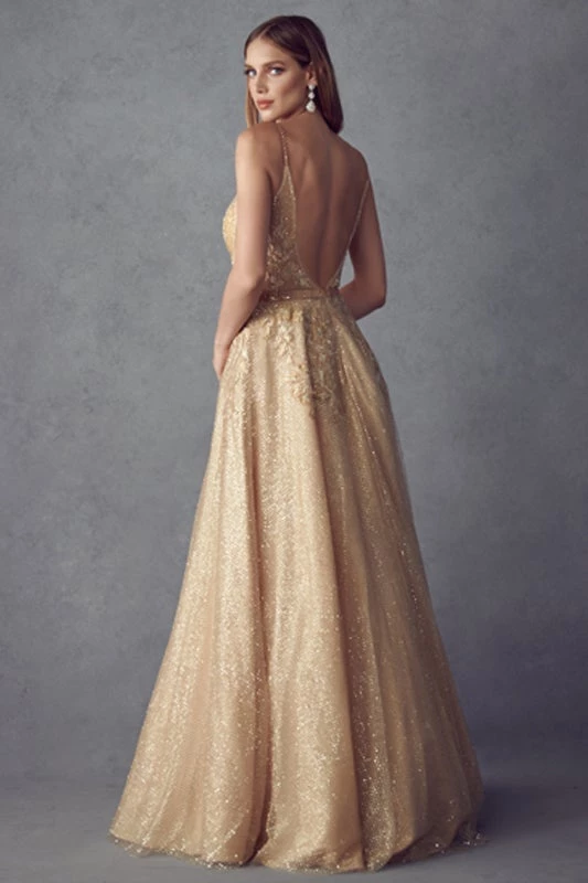 Applique Long A-line Glitter Dress By Juliet 228 Prom 10 Applique Long A-line Glitter Dress By Juliet 228 Prom