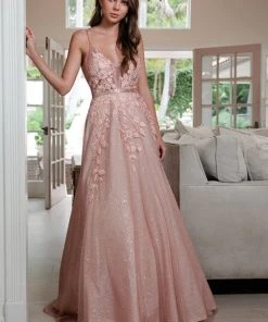 Applique Long A-line Glitter Dress By Juliet 228 Prom 14 Applique Long A-line Glitter Dress By Juliet 228 Prom