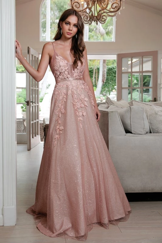 Applique Long A-line Glitter Dress By Juliet 228 Prom 5 Applique Long A-line Glitter Dress By Juliet 228 Prom