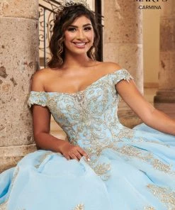 Applique Off Shoulder Quinceanera Dress By Mary's Bridal MQ1071 Quinceañera