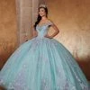Applique Off Shoulder Quinceanera Dress By Mary's Bridal MQ2119
