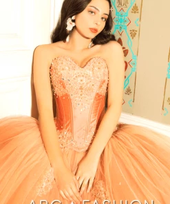 Forever Quince By Ragazza Fashion Applique Quinceanera Dress By Ragazza SM0-001