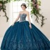 Applique Strapless Quinceanera Dress By House Of Wu 26962 Quinceañera