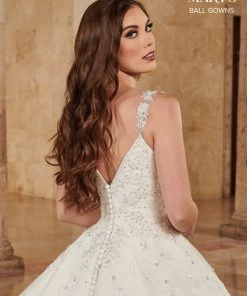 Mary's Bridal Ball Gowns Collection Applique V-Neck Wedding Ball Gown By Mary's Bridal MB6084 Wedding Dresses 14 Mary's Bridal Ball Gowns Collection Applique V-Neck Wedding Ball Gown By Mary's Bridal MB6084 Wedding Dresses