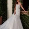 Mary's Bridal Couture Damour Collection Applique Wedding Mermaid Dress By Mary's Bridal MB4104 Wedding Dresses