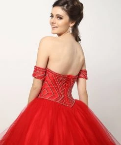 Tiered Sweetheart Ball Gown By Juliet 1424