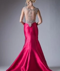 Beaded 2 Piece Mermaid Gown By Cinderella Divine 8990